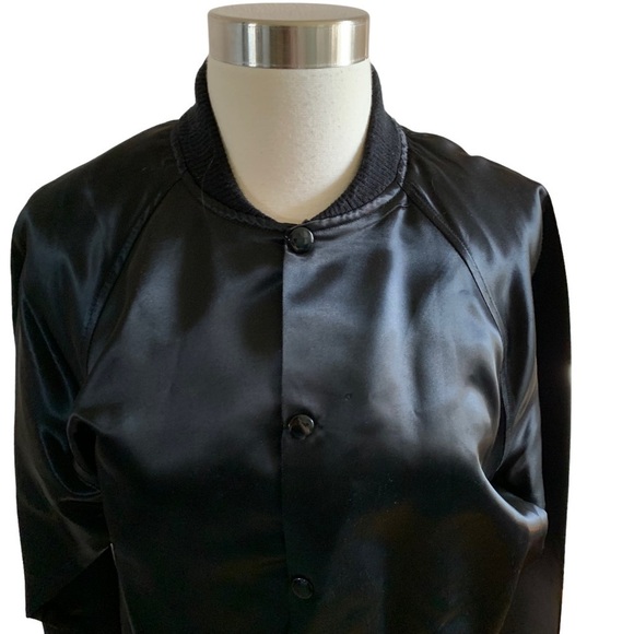 Vintage I Love Lucy Satin Bomber Jacket UCF 1991 TM: Lucy CBS Inc. Gold Graphic - Picture 9 of 16